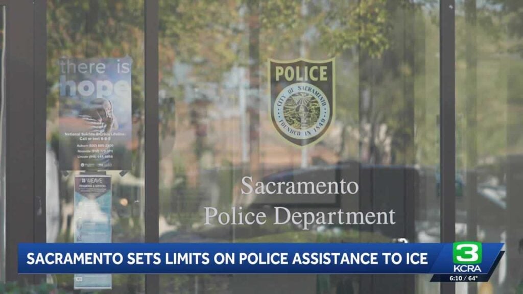 Sacramento city manager says interim police chief officers should not act as 'security detail for ICE'
