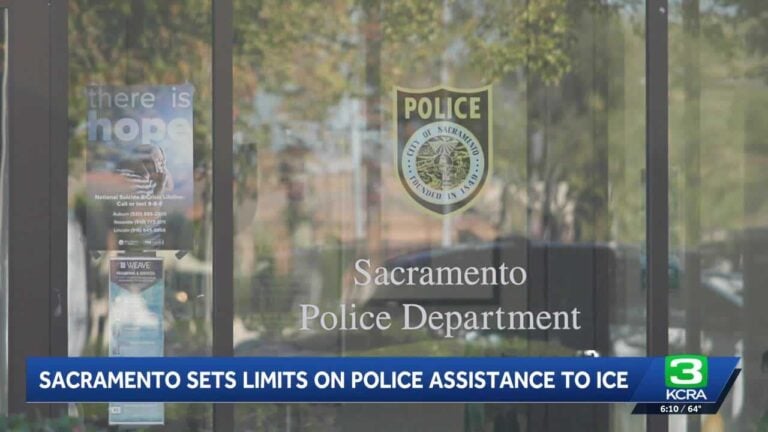 Sacramento city manager says interim police chief officers should not act as 'security detail for ICE'