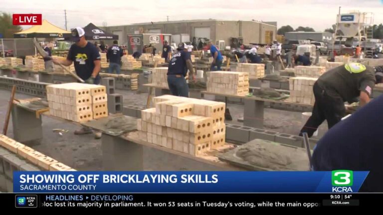 Bricklayers compete for shot at title of world's best